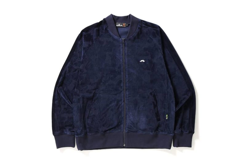 BAPE ABC Velour Shark Full Zip Hoodie & Jacket | Hypebeast