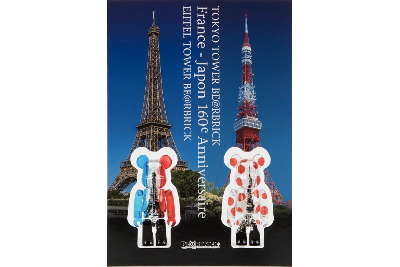 Medicom Toy BE@RBRICK Tokyo Tower & Eiffel Tower | Hypebeast