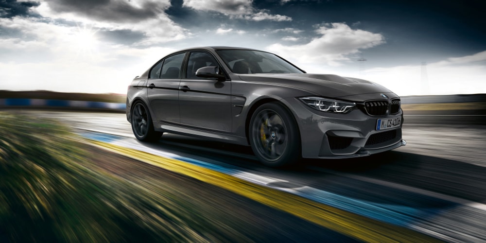 BMW представляет гладкую и обтекаемую новую модель M3 CS 2018