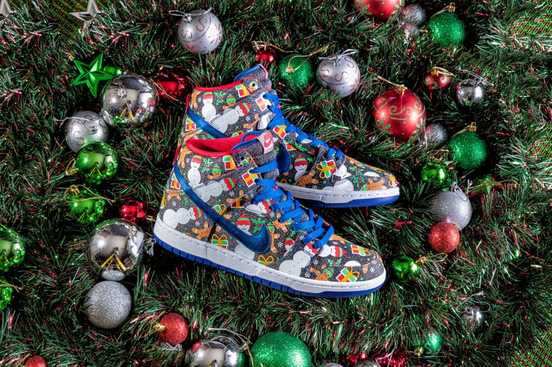 Ugly sweater store shoes nike