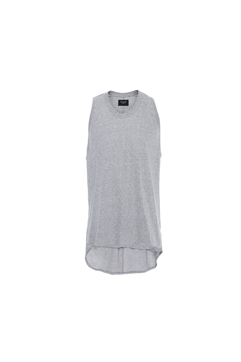 NWT FEAR OF GOD Fifth Collection Longline Mesh Tank White