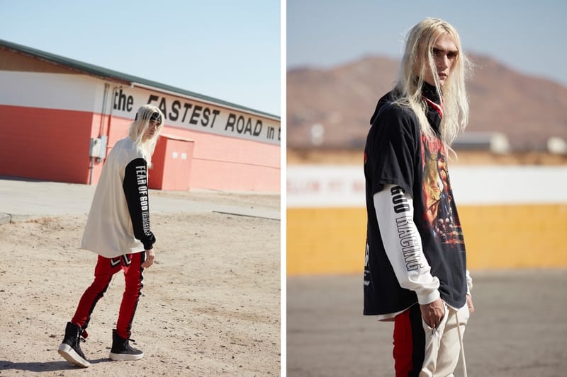 Fear of god store motocross track pants