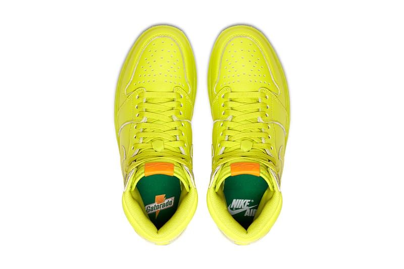 Jordan 1 gatorade on sale lime