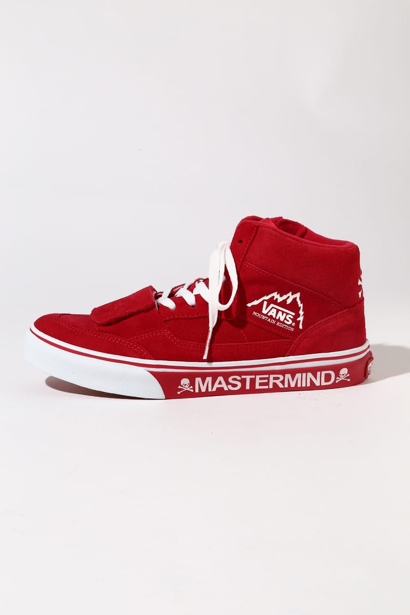 Vans mountain outlet edition red