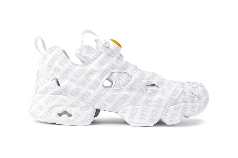 MR PORTER Vetements x Reebok Instapump Fury Emoji | Hypebeast