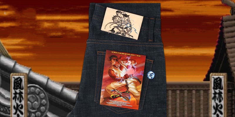 Capcom's 'Street Fighter' x Naked & Famous Jeans | Hypebeast
