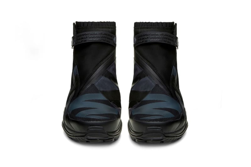 Nike gaiter boot on sale black