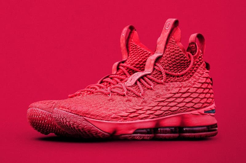 lebron 15 ohio state shoes