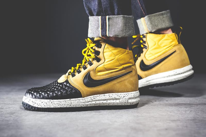 Nike lunar force 1 duckboot gold on sale