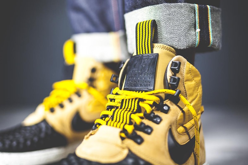 nike lunar force 1 duckboot metallic gold