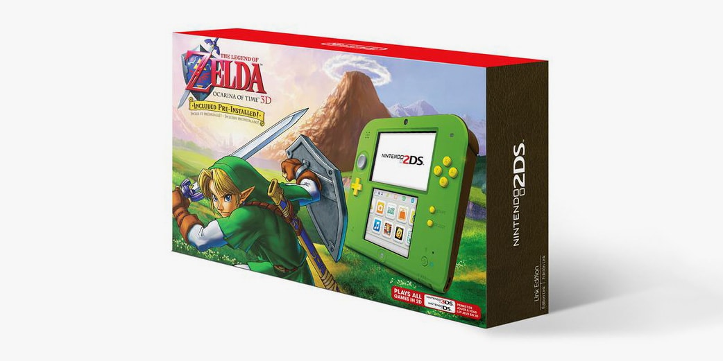 Nintendo выпускает ограниченное издание The Legend of Zelda: Ocarina of Time 2DS к Черной пятнице