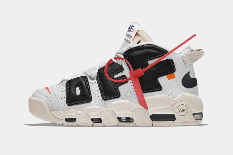 Off white nike air more uptempo on sale