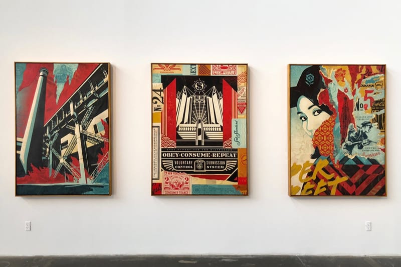 Shepard Fairey's 'Damaged' Show in LA | Hypebeast
