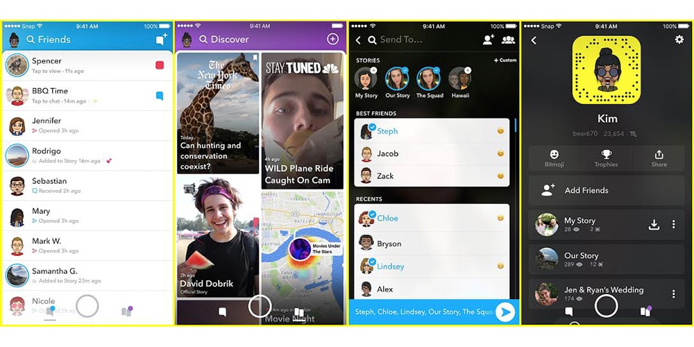 Редизайн Snapchat отделяет ваших друзей от брендов