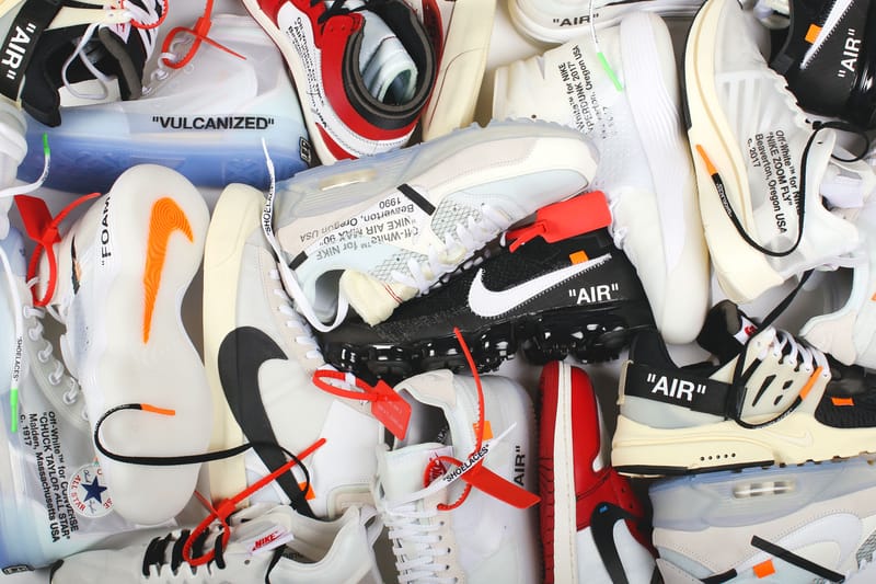 Nike off white raffle hotsell