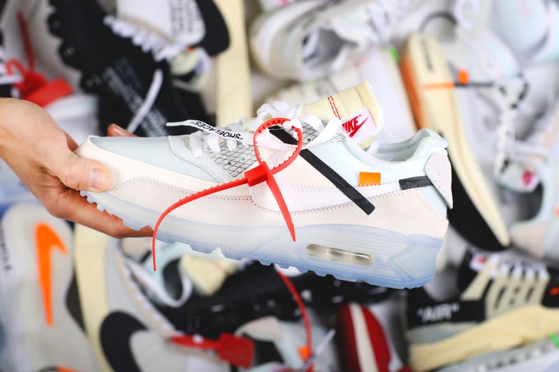 Airmax 90 off white hot sale raffle