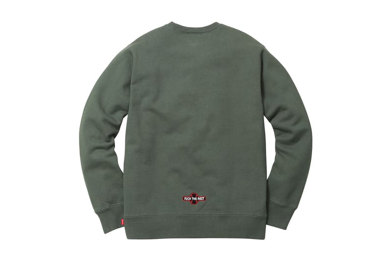 Supreme x 2024 independent crewneck