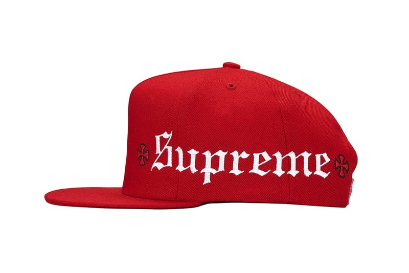 Supreme x independent hat sale