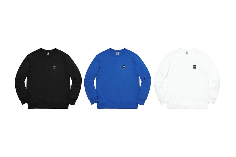 Supreme the north face mountain 2024 crewneck sweatshirt