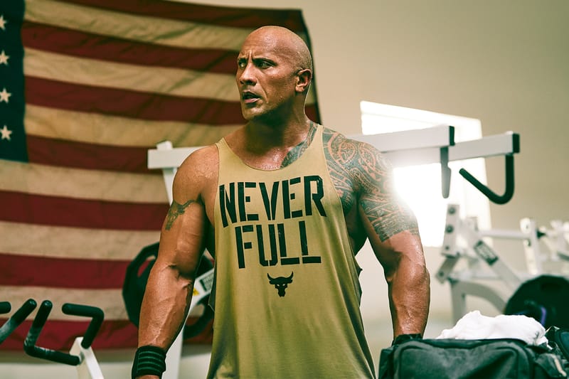 Under armour shop vest dwayne johnson