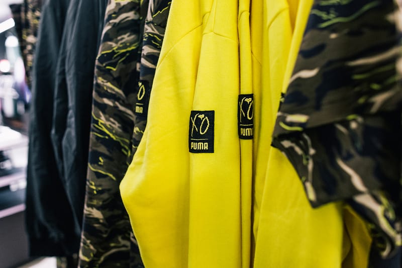 Puma x sale xo yellow hoodie