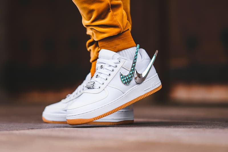 Travis Scott's Air Force 1, On Foot Look | Hypebeast