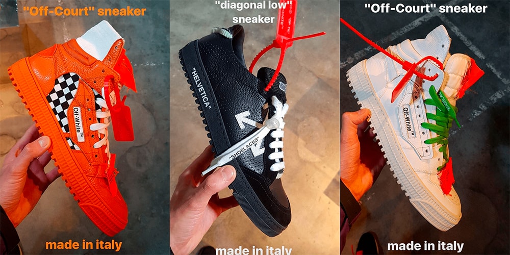 Off-White Spring/Summer 2018 Footwear Collection | Hypebeast
