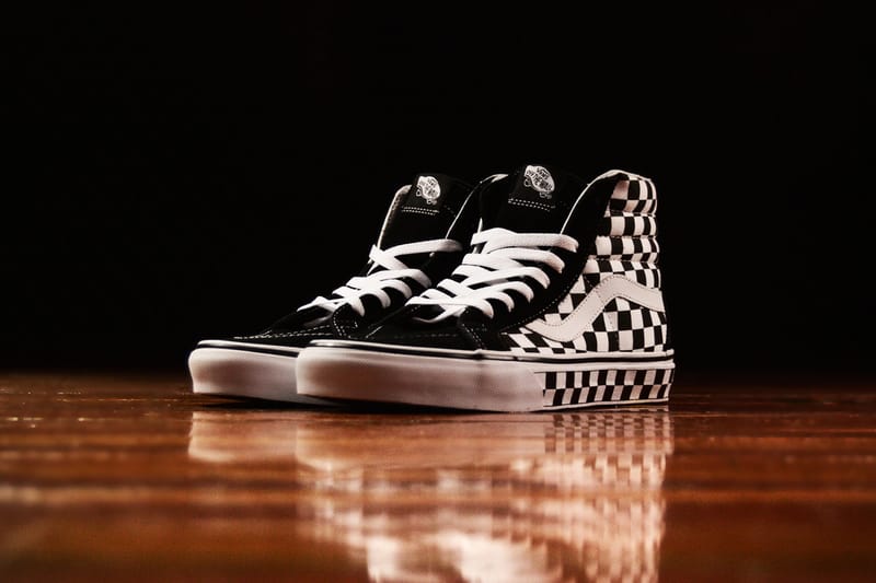 Vans checkerboard clearance authentic on feet