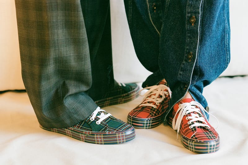 Vans x Opening Ceremony Plaid Lampin Pack | Hypebeast