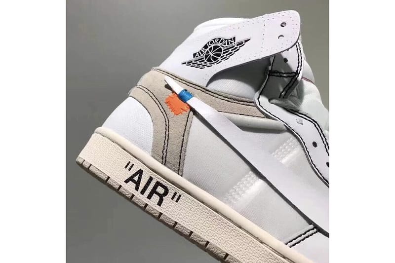 Aj1 off white on sale real vs fake