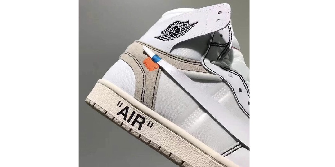 Another Look at the Off-White™ x Air Jordan 1 in White | Hypebeast