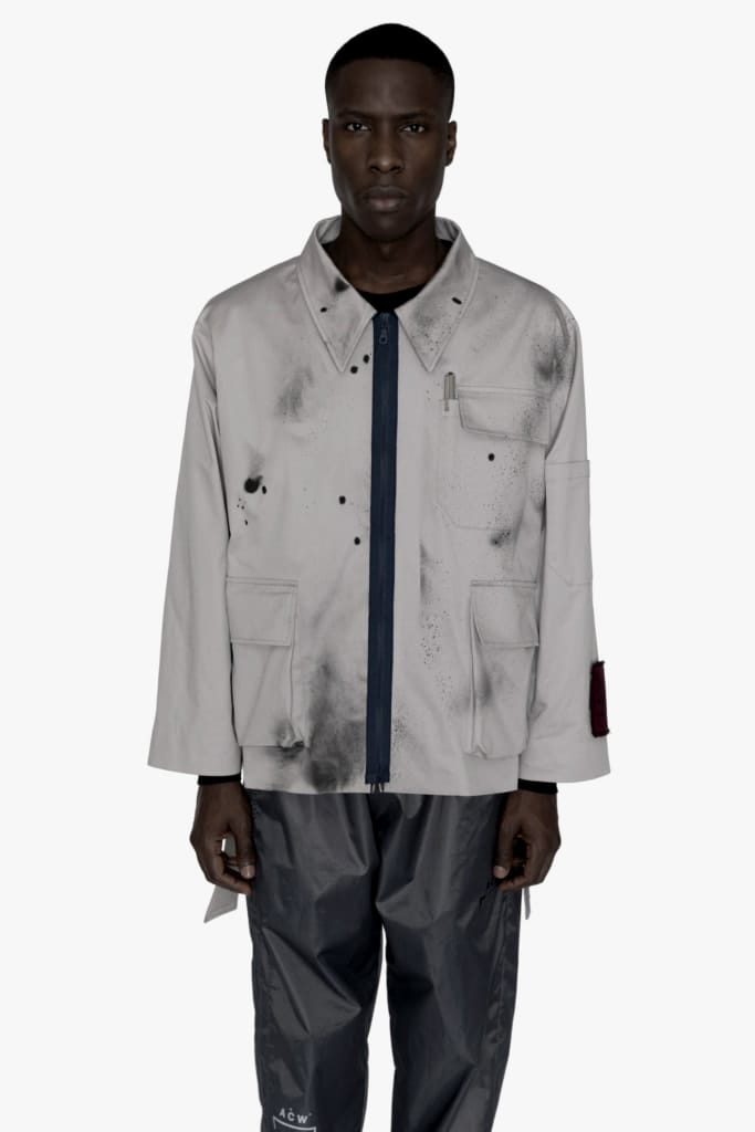 A cold wall on sale paint splatter coat