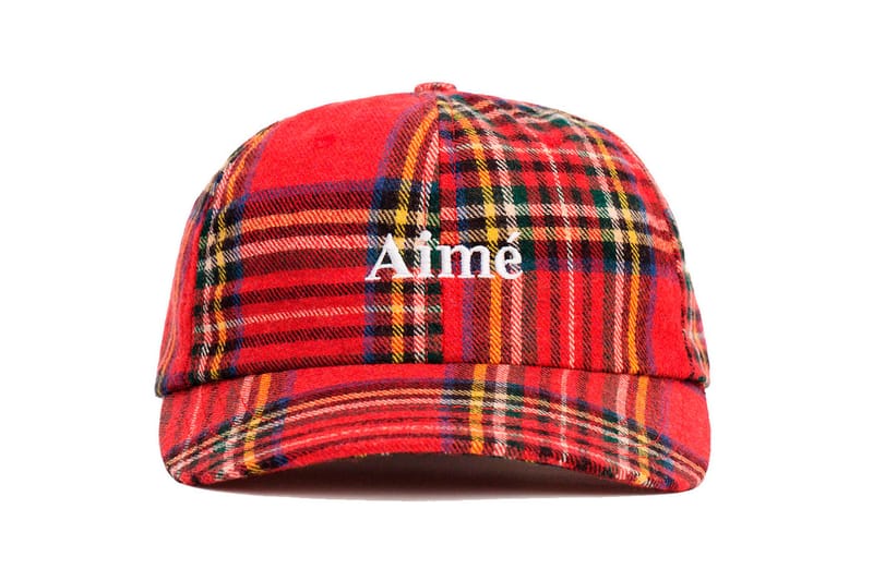 Aime Leon Dore Plaid Logo Cap Green Plaid 5011261 brand new