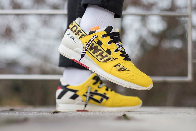 ASICS Gel Lyte III Custom Inspired by Off White Hypebeast