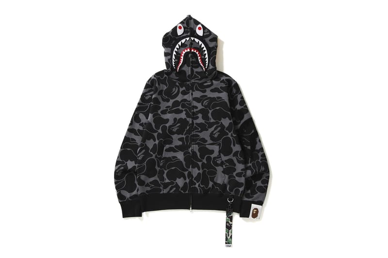 Black shop shark hoodie