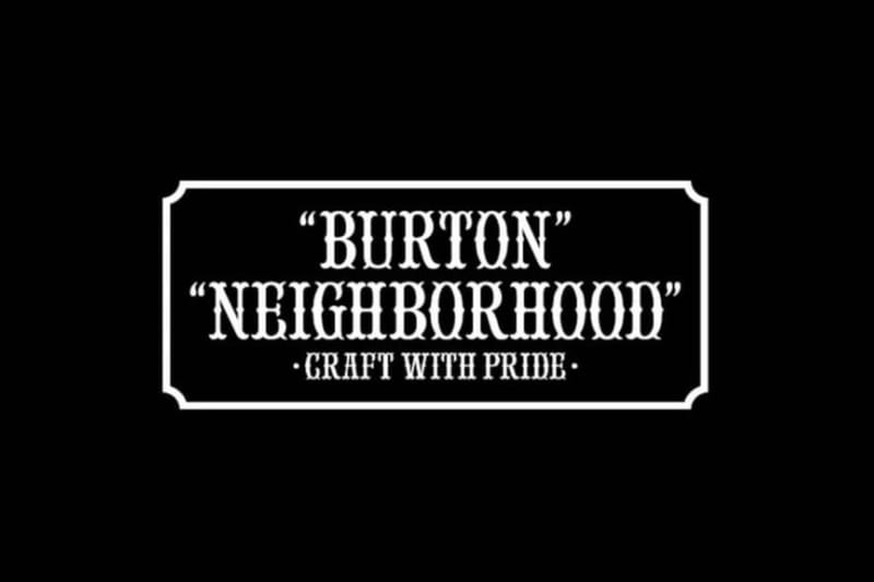 Burton x NEIGHBORHOOD 2017 Fall/Winter Capsule | Hypebeast