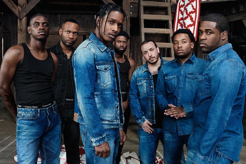 A$AP Mob For Calvin Klein #MYCALVINS Ad Campaign | Hypebeast