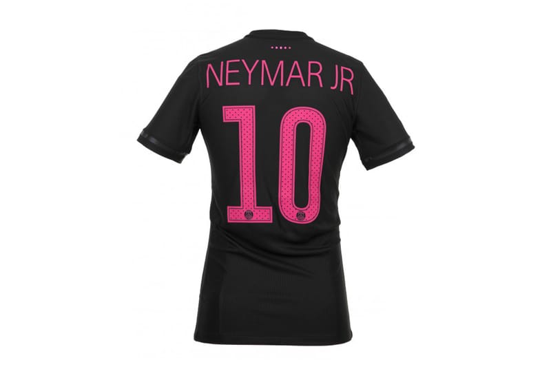 Psg black clearance and pink jersey