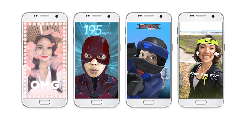 Facebook добавляет эффекты AR World в Messenger