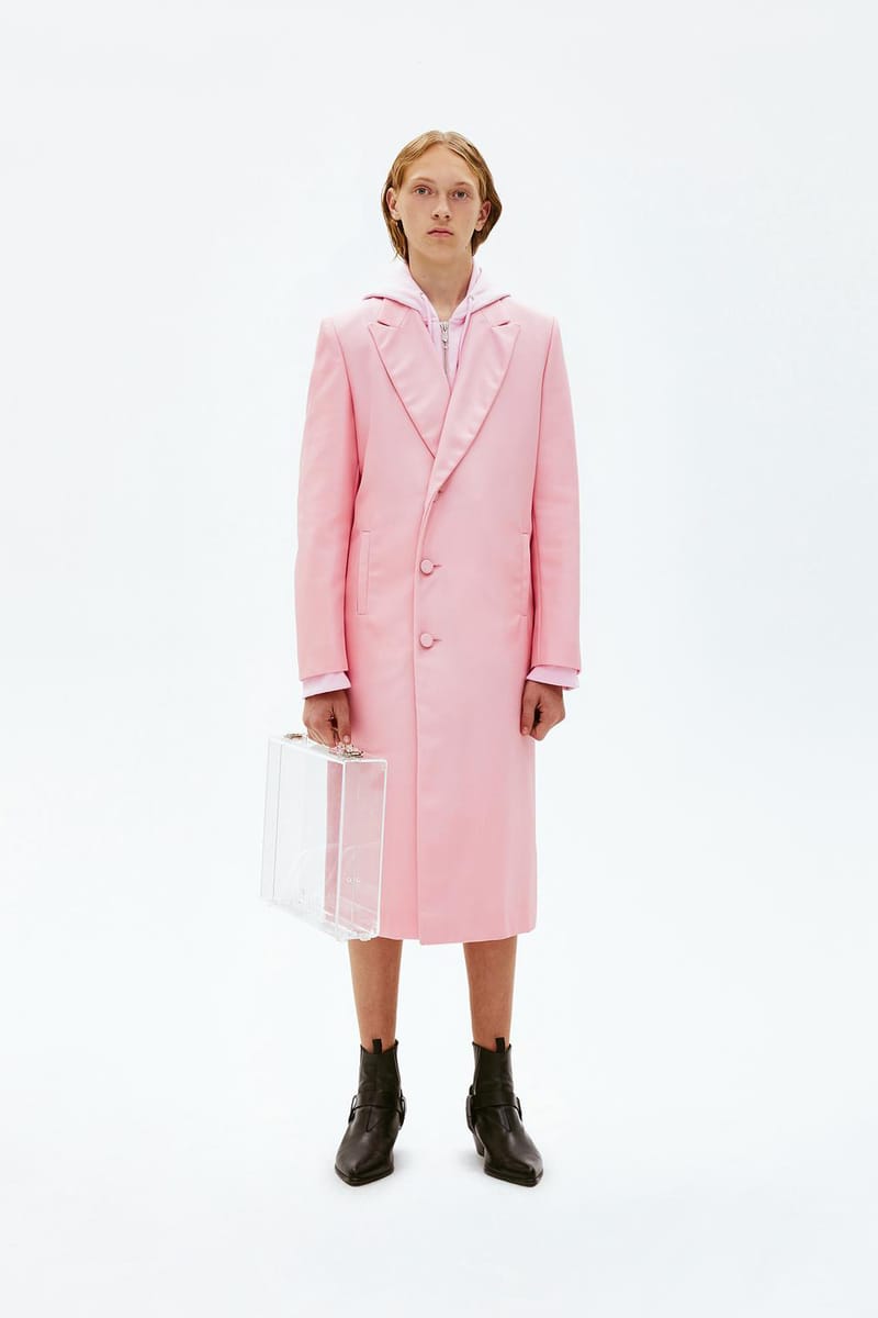 Helmut lang deals pink coat