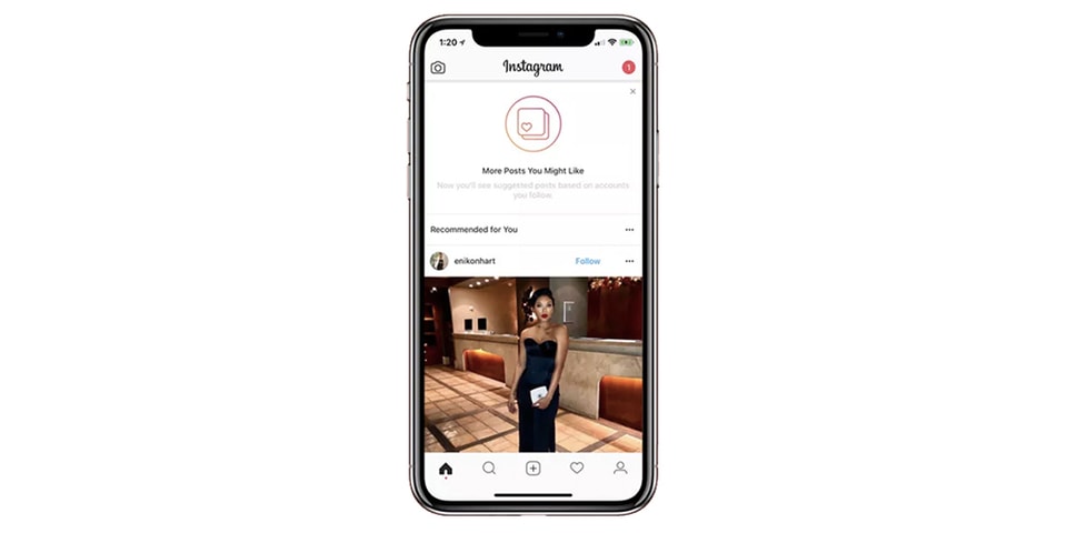 Instagram Adds Recommended Posts To Your Feed | HYPEBEAST