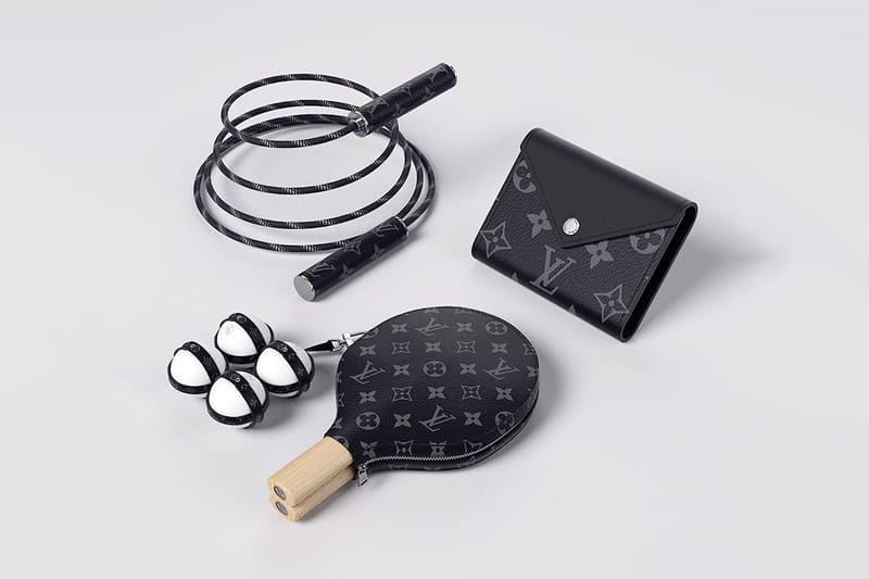 Louis Vuitton's Black Monogram Ping Pong Set | Hypebeast