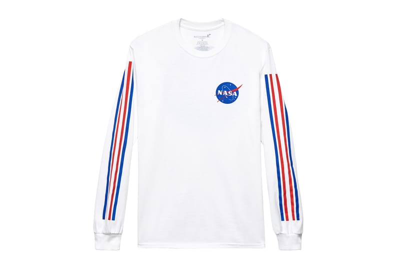 Pacsun x nasa patch white pullover hoodie best sale