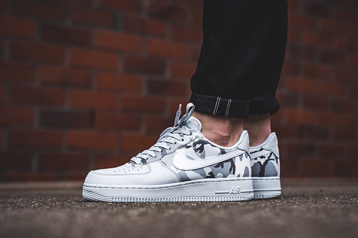 nike air force 1 camo grey