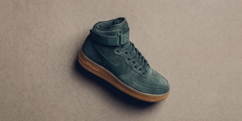 Air force 1 high hot sale green