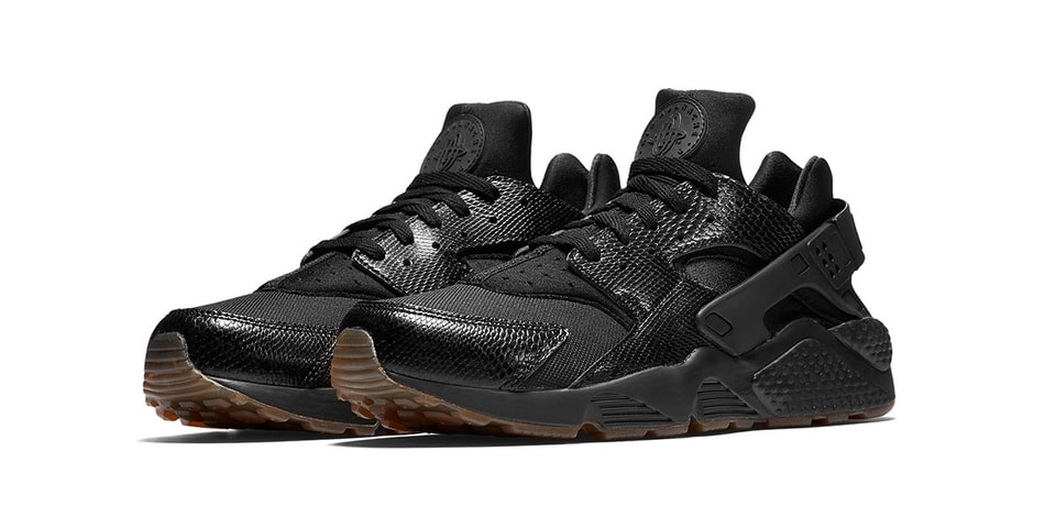 nike huarache snakeskin
