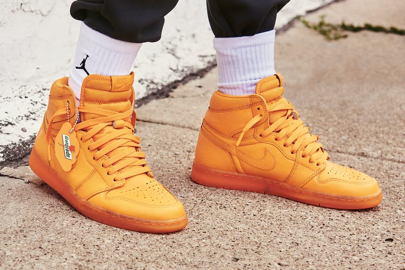 Jordan 1 sale gatorade on feet