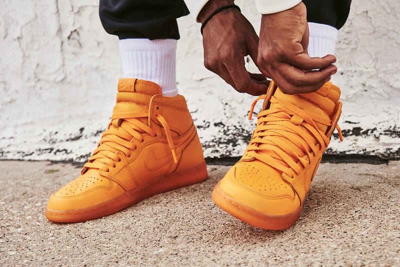 Jordan 1 gatorade on on sale feet