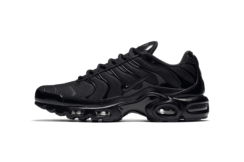 Nike Air Max Plus Nike Air Max Plus Triple Black White 2018 January Release Date Info 20th Anniversary Sneakers Shoes