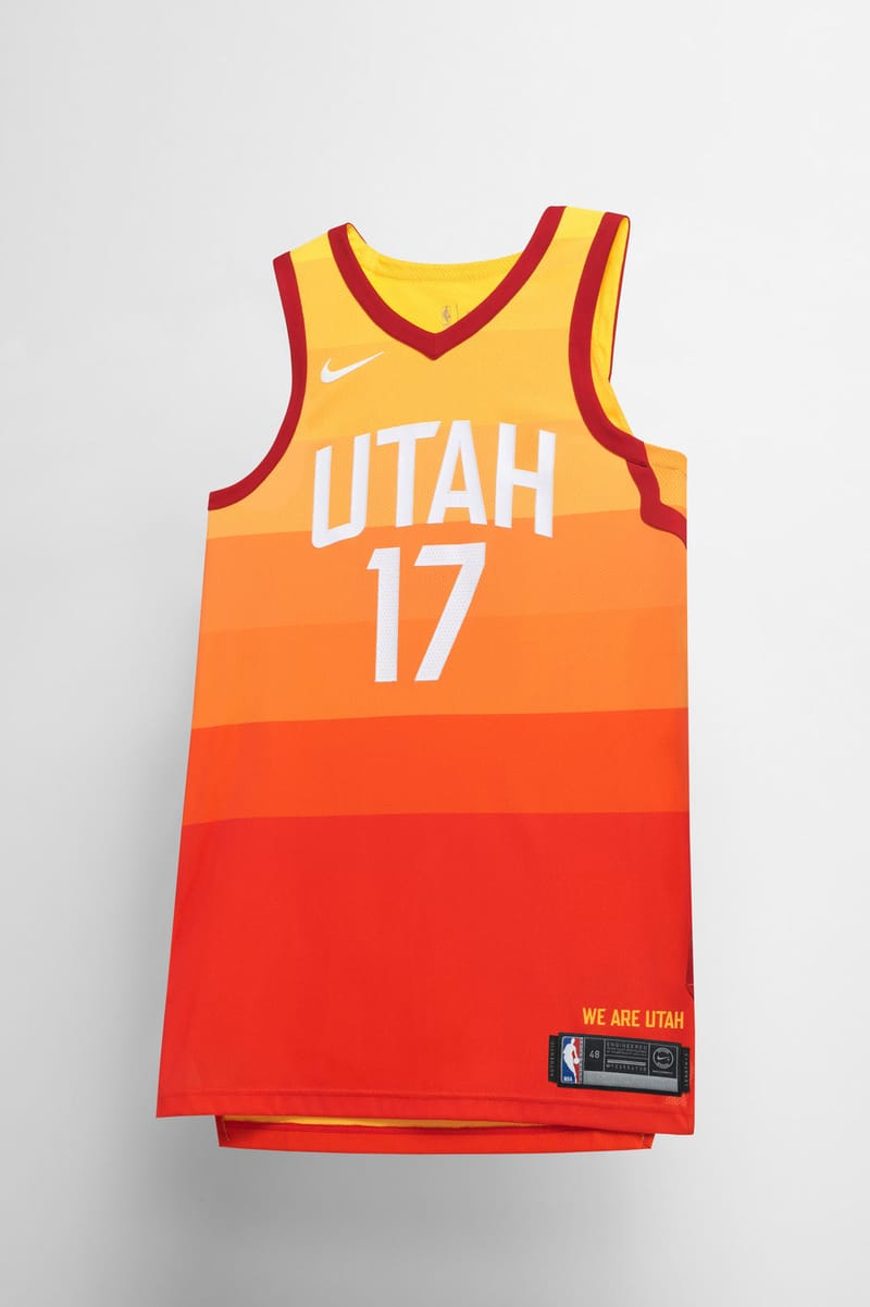 Utah jazz deals red rocks jersey